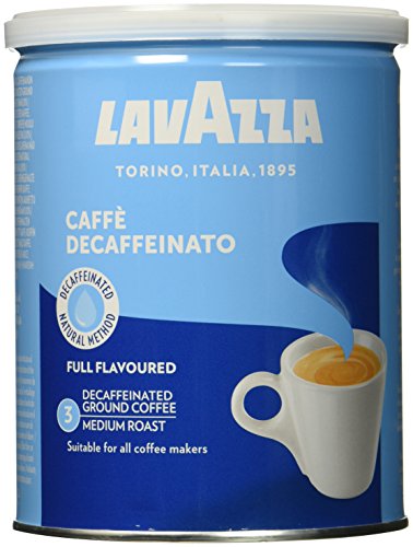 Lavazza Caffé Decaffeinato / Entkoffeiniert, 2er Pack (2 x 250 g Dose) Lavazza Caffé Decaffeinato / Entkoffeiniert, 2er Pack (2 x 250 g Dose)