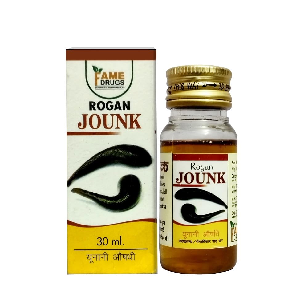 Jounk Hair Oil 30 Ml - Leech Oil Hair Fall Hair Growth For Men & Women All Hair Types, Also Improve Hair Quality, 35 Grams