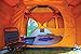 Gazelle 26800 T4 Plus Pop Up Portable Camping Hub Tent, 4-8 Person, Orange