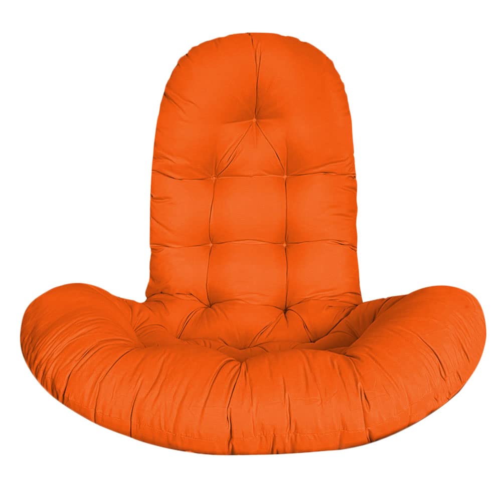 Coussin de chaise suspendue d'extérieur bleu 130x95 cm