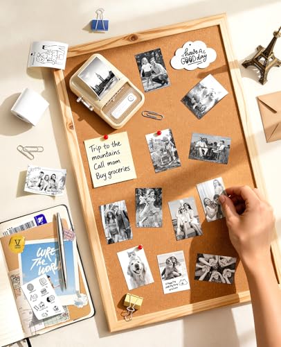 Image of NIIMBOT B21 Pro Label Maker, 300DPI HD Label Printer, Comes with A Roll of Photo Labels 2.1x3.2 Inches(54x80mm), Ideal for Photos, Study Graphics, Memo Maker
