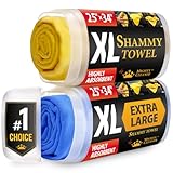 Premium XL Shammy Towel for Car - 2pk...