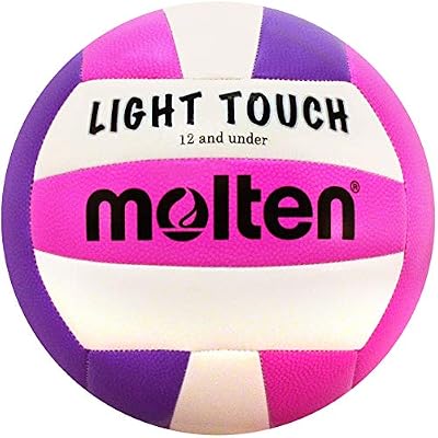 مجموعة الكرة الطائرة Molten MS240 12 & Under 8.1oz & Tachikara SV-18S للكرة الطائرة الداخلية