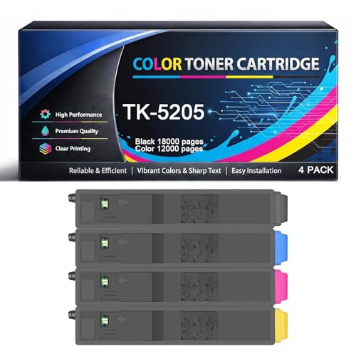 Toner TK-5205 compatible Kyocera TASKalfa 356ci pour éviter les pannes d'encre