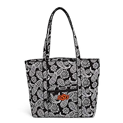 Image of Vera Bradley womens Cotton Collegiate Vera Tote Bag (Multiple Teams Available)