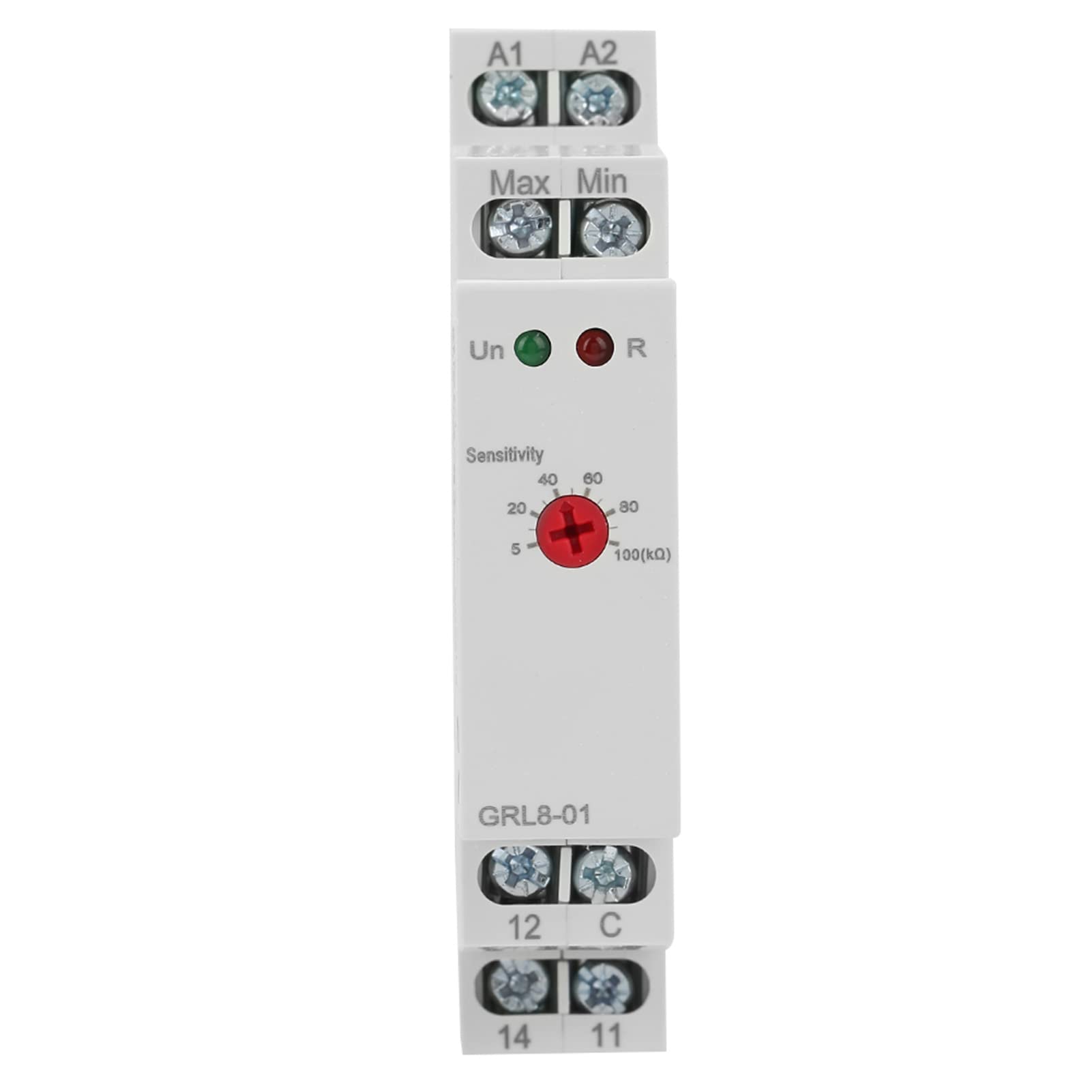 GRL8-01 Controlador de Nivel de Agua Automático 10A AC/DC 24V-240V para Líquidos Industriales