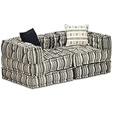 Questo divano letto modulare con il suo design esclusivo, porterà un tocco di stile esotico al vostro arredamento.  Questo versatile divano letto ha una struttura modulare.