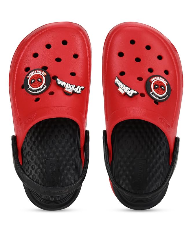 Marvel Spiderman EVMK8013K Kids Casual Clogs | Stylish Clogs for Kids with Durable Anti-Skid Sole, Cushioned Foot Support & Sturdy Build | Ideal for Outdoor Use Red (B0DB1PQJ2D) Amazon Price History, Amazon Price Tracker
