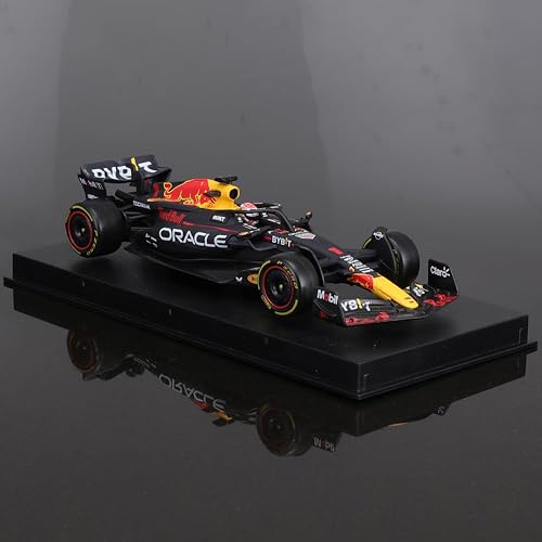 Miniatura 4 de Bburago 143 2023 F1 Red Bull RB19 N. # 1 Max Verstappen Ferrari Mercedes Formula Racing Aleación Coche Diecast Model (RB19 No.#1 WDriver)