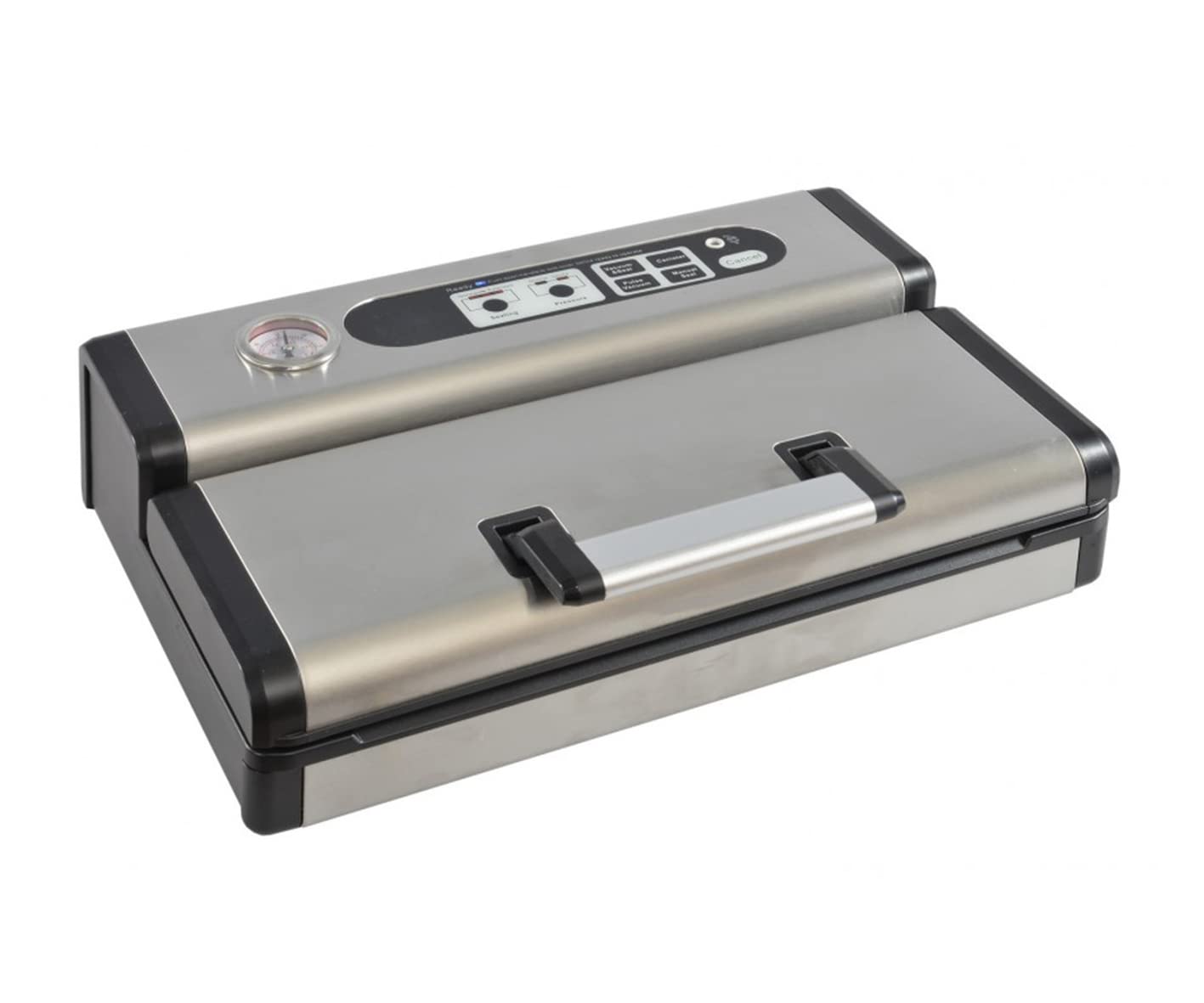 RGV Sottovuoto S30 - Macchina per Sottovuoto in Acciaio con Doppia Pompa, Saldatura e Pannello Touch Multifunzione
