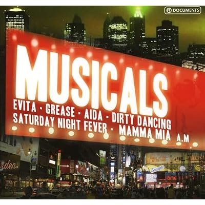 Musicals: The Lion King, Grease, Dirty Dancing, Saturday Night Fever, Mamma Mia, Evita, Aida, ...