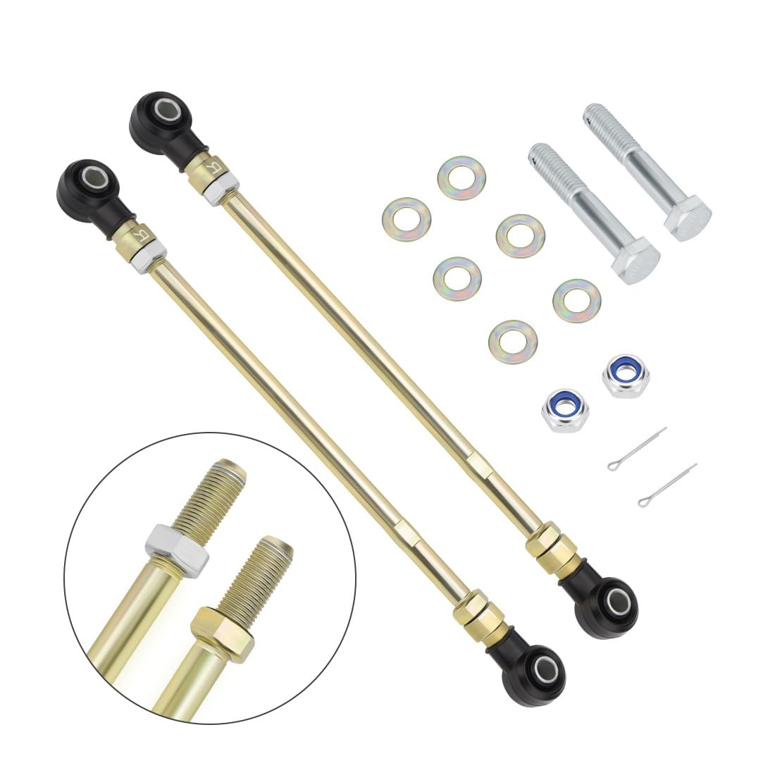 Zestaw głowicy drążka kierowniczego Assy do Polaris Sportsman 400 450 500 570 600 700 800 2005-2021 Trail Blazer 250 330 400 Trail Boss 325 330 Sport 400 1997-2009 Magnum 2x4x4 Scrambler