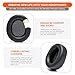 WC PadZ Nova Pro Wireless & Nova Elite - Replacement Earpads for Steelseries Arctis Nova Pro Wireless & Nova Elite, Made by Wicked Cushions, Thicker, Softer & More Comfortable | Black
