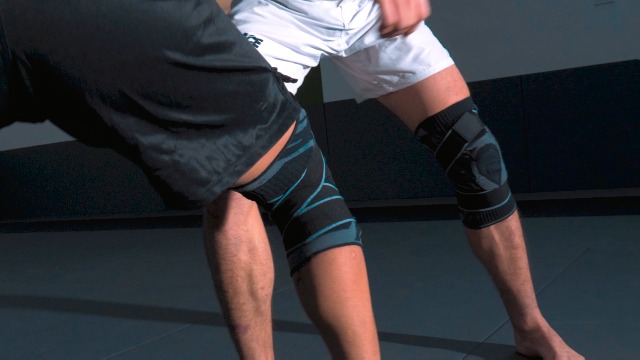 Tenace Jiu Jitsu Kniebandage Grappling - Kniebandage met compressie en