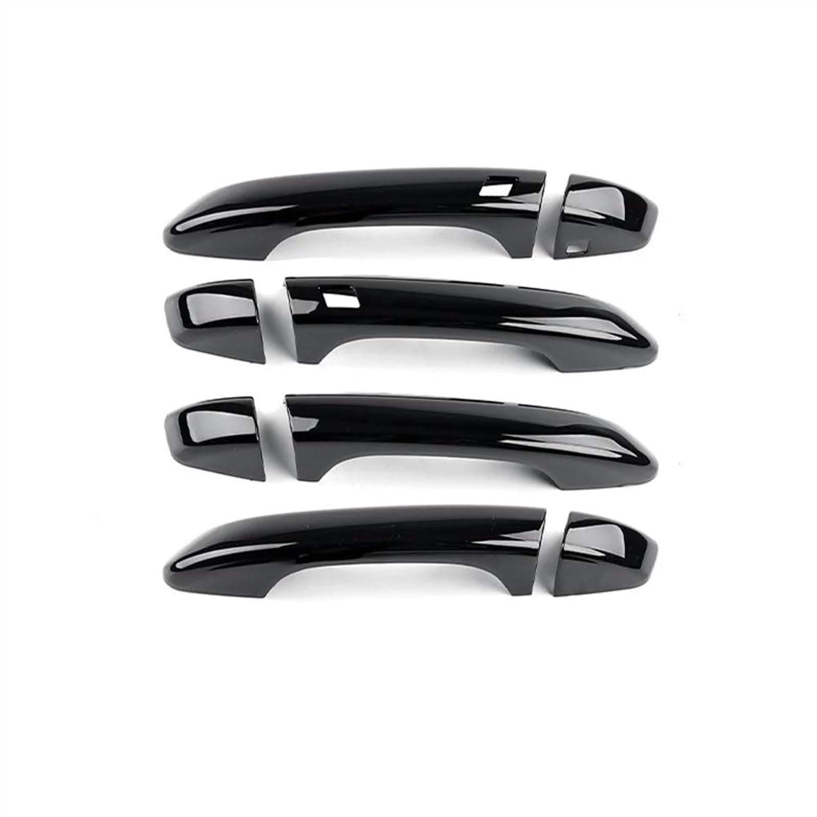 Noheeu Black Car Outer Door Handle Covers Compatible For Kia For Stinger 2018 2019 2020 2021 2022 Exterior Accessories(Black)
