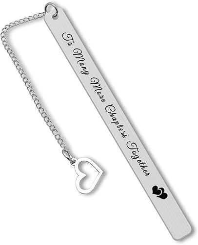 Anniversary Bookmarks Gifts for Him Her 10th Wedding Anniversary Bookmark for Co