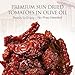 Galen Sun Dried Tomatoes In Oil, Julienne Cut, Ready to Eat, Mediterranean Tomato Flavor, 10.3 oz Jar (Pack of 2)
