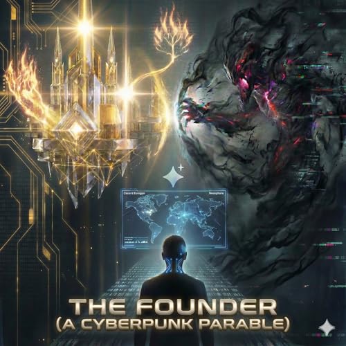 『The Founder: A Cyberpunk Parable』のカバーアート