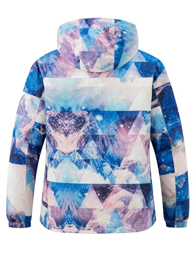 wantdo Women's 3 in 1 Plus Size Winter Coats Waterproof Ski Jacket Hooded Snowboarding Jacket2