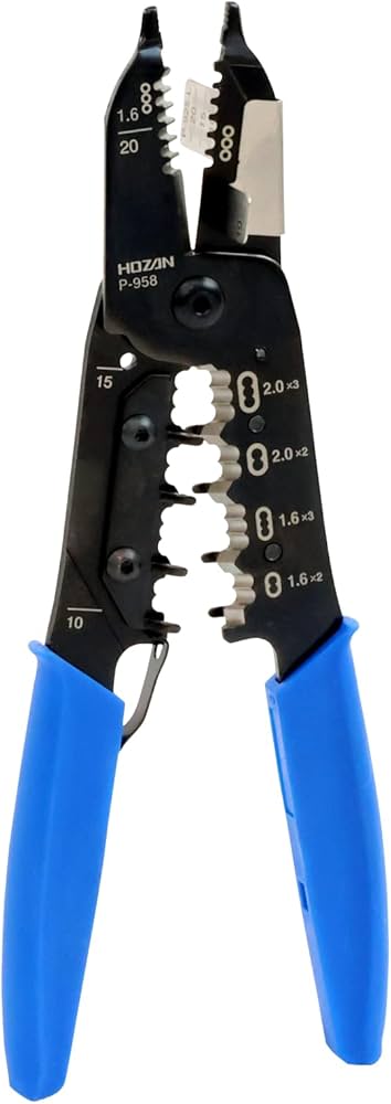 第二種電気工事士　工具　VVFストリッパー合格ゲージ付き Amazon | ホーザン(HOZAN) VVFストリッパー 合格ゲージセット(右手用