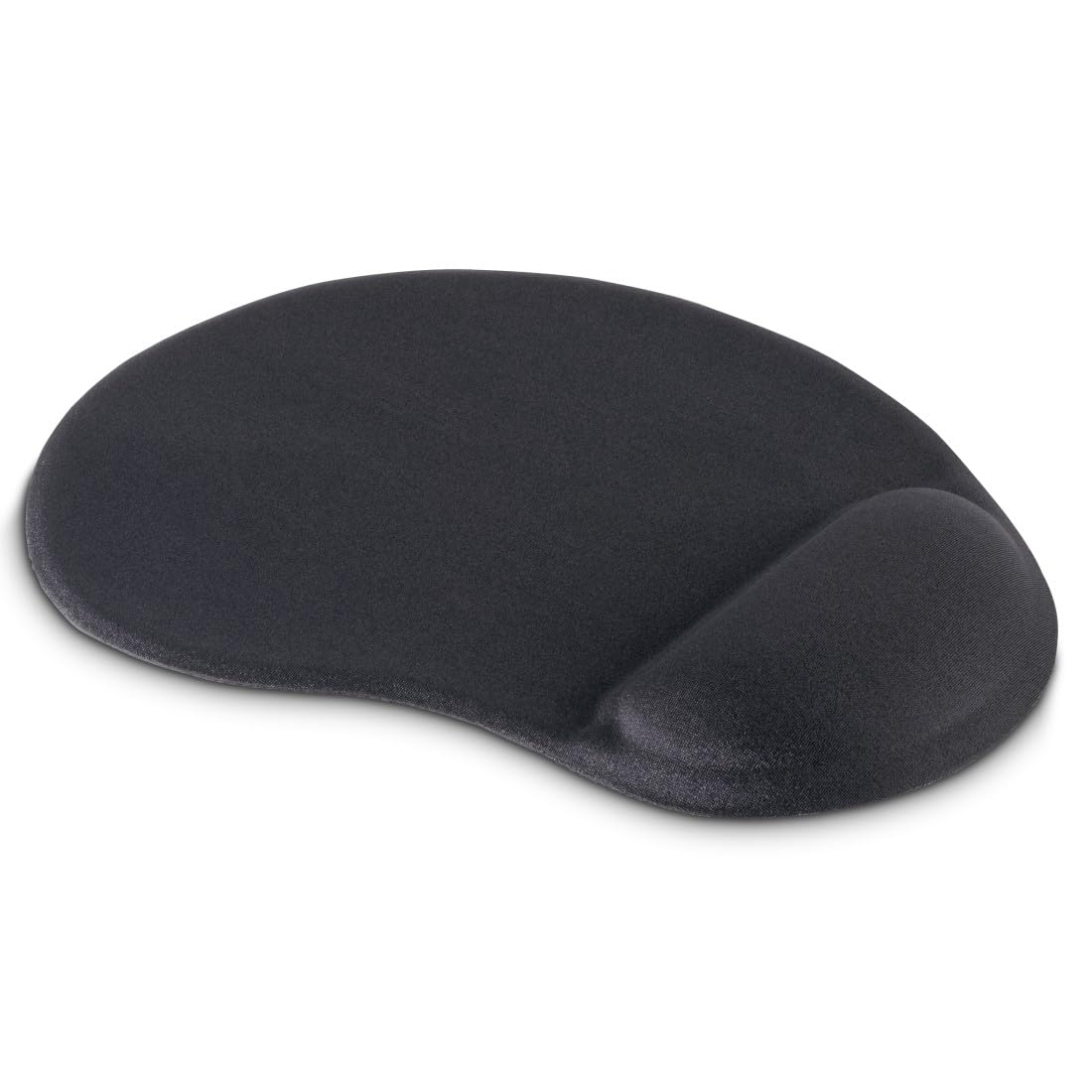 Hama Podkładka pod mysz ergonomiczna (pod mysz komputerową, antypoślizgowa, gumowy spód, mysz laserowa, optyczna, 21,5 x 25,5 x 2,1 cm, elegancka) czarny