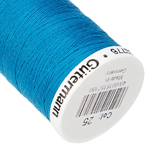Gutermann Sew All Polyester Thread, Light Teal (0025), 250 Mtr, 5.5 x 2.7 x 2.7 cm - Image 4
