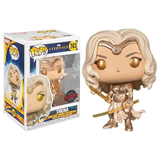 Funko Marvel Eternals Thena with Weapons POP! Figura de vinilo