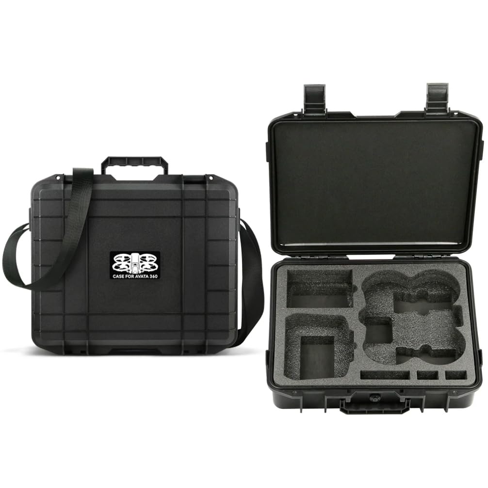 Caja a prueba de explosiones para DJI Avata 360 Fly More Combo bolsa de almacenamiento portátil impermeable a prueba de golpes carcasa rígida funda de transporte de viaje accesorios para drones