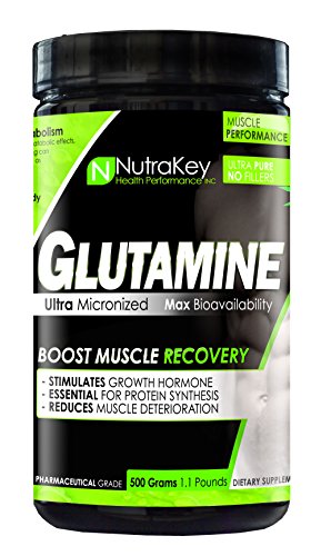 NutraKey L-Glutamine 500 Gram