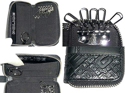 Amazon.co.jp: va- 0551-tor ラウンドファスナー キーケース POLICE