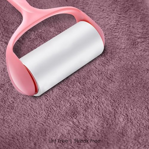 Image of HOUSSE Microfiber Face Towels | Ultra Absorbent, Odour-Free, Quick Dry 450 GSM Face Towel for Home, Gym, Travel, Running and Personal Use | 30x30 cm | Set of 4 in One Colour (Rose Taupe, Pack of 4)