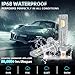 Compatible For Honda CRV 2005 2006 Light Bulbs, Low Beam Lights Bulbs, 20000LM 800% Brightness, 6000K White Car Lights, Plug-N-Play, 2-Pack