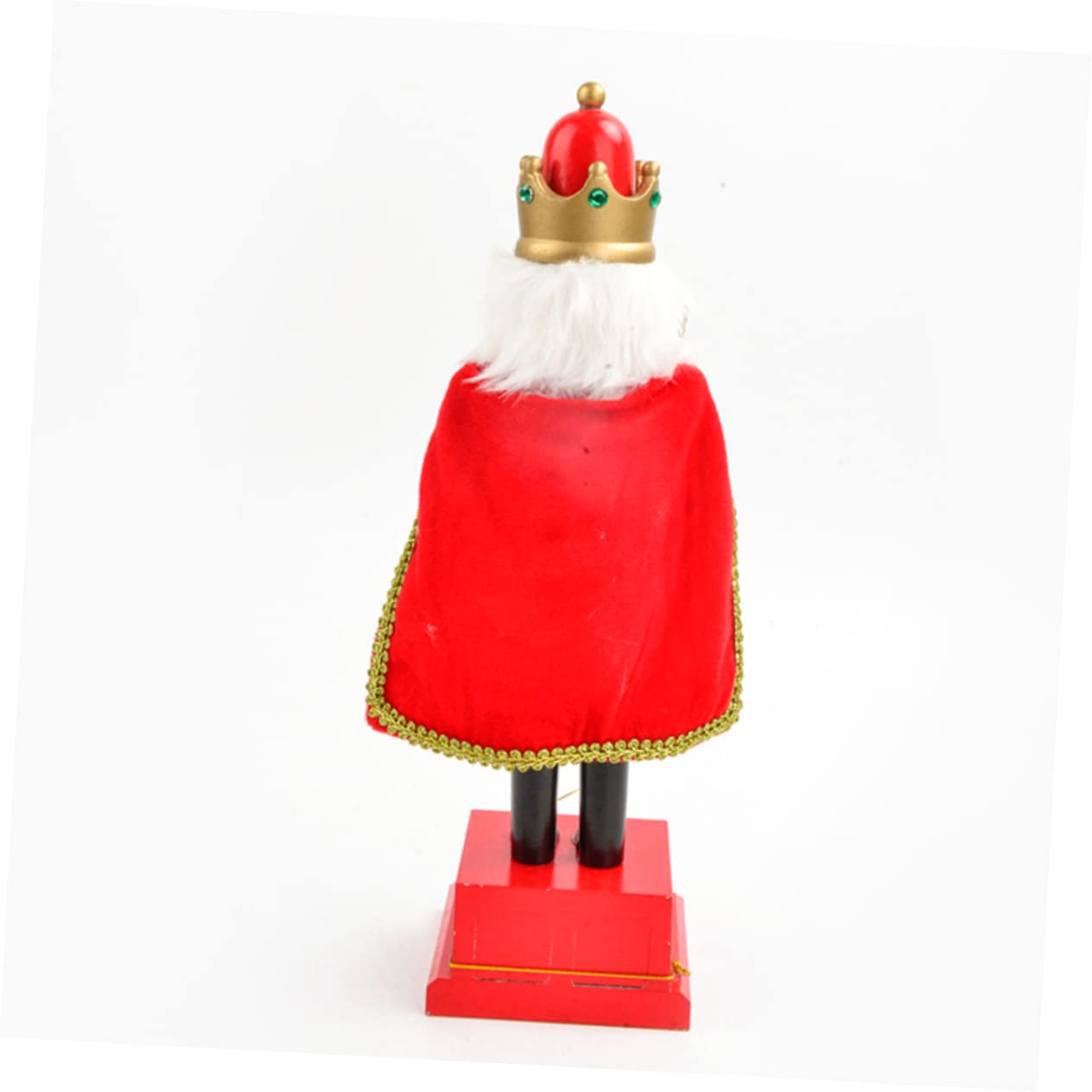 Ipetboom Adorno de Muñeco de Madera para Navidad Calendario de Cuenta Regresiva Decoración Festiva