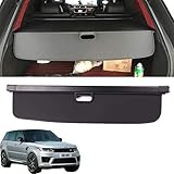 JSLYF Car Retractable Cargo Cover, for Land Rover Range Rover Sport 2014 2015 2016 2017 2018 2019 2020 2021 Rear Trunk Parcel Shelf Luggage, Automobile Security Shield Shade Boot Parcel Accessories