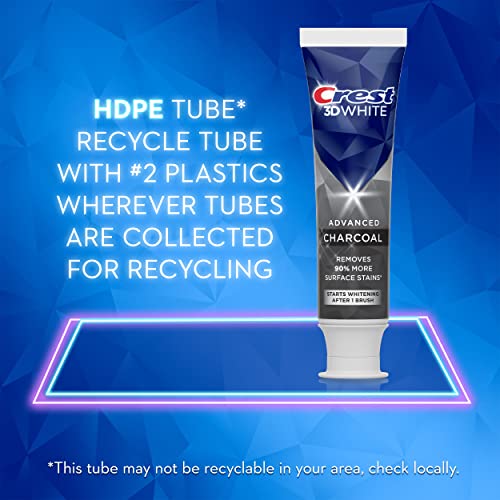 Crest 3D White Charcoal Teeth Whitening Toothpaste thumb #5
