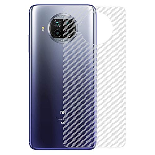 Image of Compatible with Redmi 10I Back Screen Protective Film Carbon Fiber Skin Transparent Screen Guard Sticker