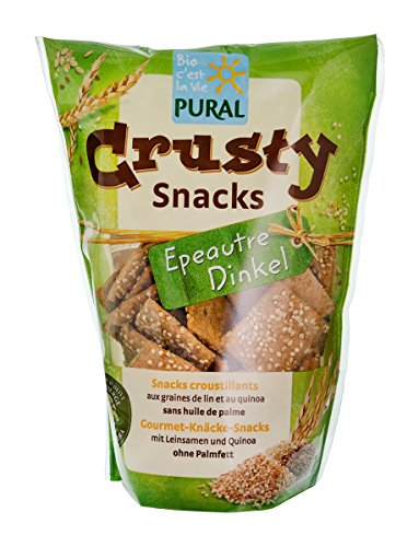 Pural Crusty Snacks, Dinkel, 110g Cover