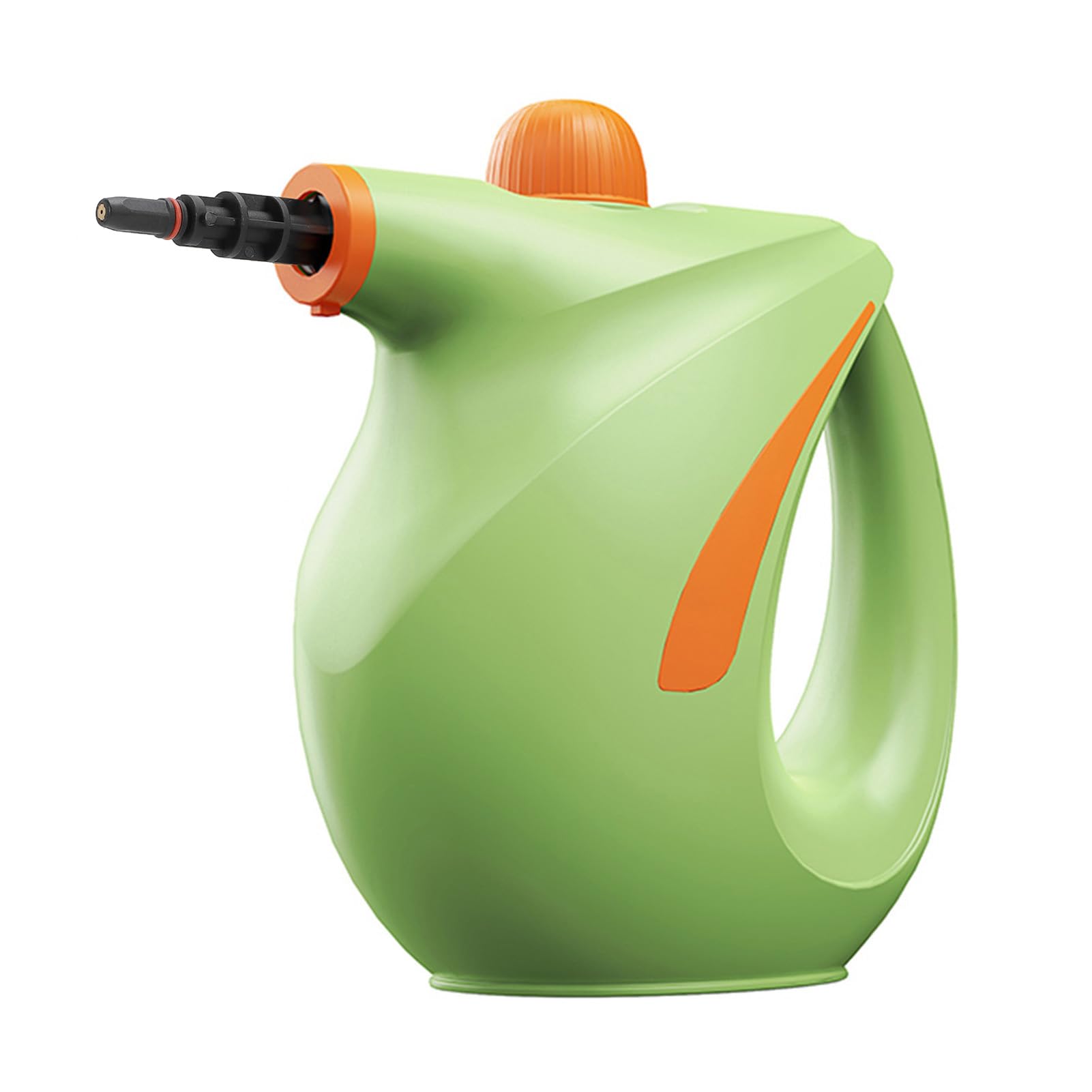 AMONIDA Limpiador a Portátil, 1200 W, Calentamiento Rápido en 20 Segundos, 700 Ml, 221 F, Vaporizador Portátil Multisuperficie, Esterilización Efectiva, 2 Velocidades Ajustables, con 7 Accesorios,
