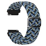 WNIPH Cinturino da 22 mm compatibile con Samsung Galaxy Watch 3 Band 45 mm/Galaxy Watch 46 mm Bands/Samsung Gear S3 Frontier/Classic/Ticwatch Pro 3, cinturino in tessuto morbido e confortevole da 22