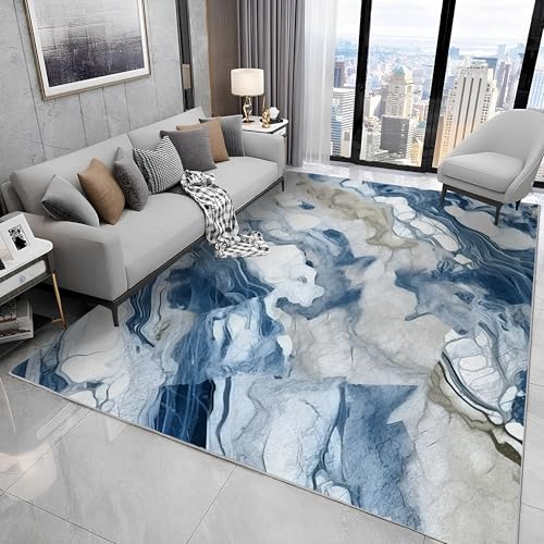 カーペット 大理石 160x160 正方形 モダングレー カーペット 1畳 洗濯機で洗える 滑らない 絨毯 薄い カシミヤラグ ホットカーペット床暖房対応 じゅうたん 防ダニ おしゃれ オールシーズン QE 25