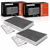 A-Premium 2-PC Cabin Air Filter with Activated Carbon Compatible with Volvo XC60 2019-2023, XC90