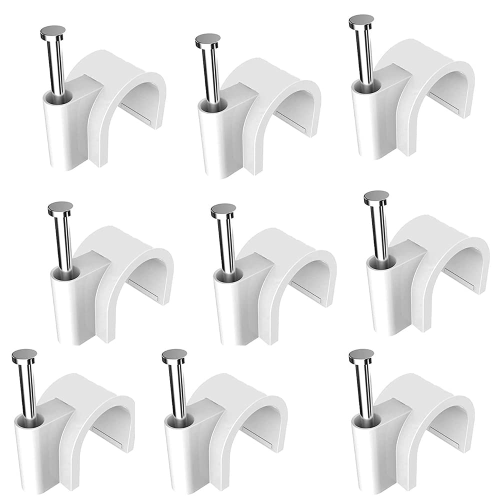 Circle Cable Clips - 100 Pack -6