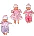 Toysmith Mini Babies Toy (Sold Individually - Outfits and Skin Color Vary)