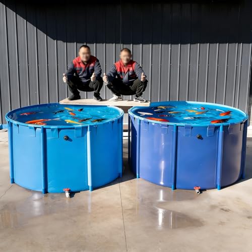 Estanque de peces para cultivo koi en jardín exterior y reserva de agua doméstica 4