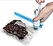 Sous Vide Bags Kit-24 Food Vacuum Sealed Bags,1 Pump,1 Baggy Rack,4 Sous Vide Clips,Reusable Sous Vide Vacuum Sealed Bags for Food Storage and Cooking