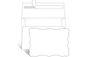 100 Pack Wedding Invitation Set