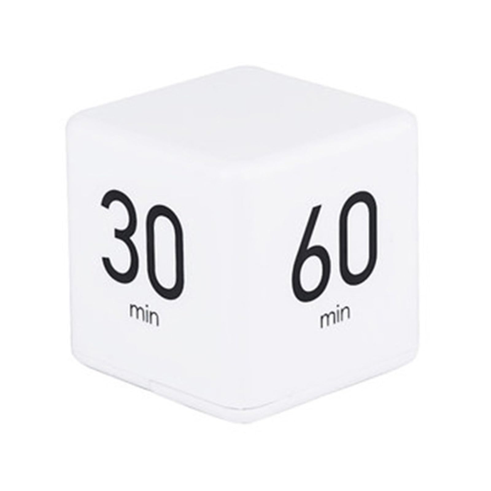Portable Cube Timer Digital Kitchen Countdown Alarm Minutes Flip Timing With Display Time Management Reliable Efficient(15 20 30 60Minutes)