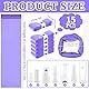 SaiXuan 15er-Pack Windeleimer Nachfüllkassetten 4,5M – Kompatibel mit Tommee Tippee Twist & Click, Sangenic Tec, Simplee – Geruchsdicht, EVOH-Material, Umweltfreundlich & Lila Duftfolie