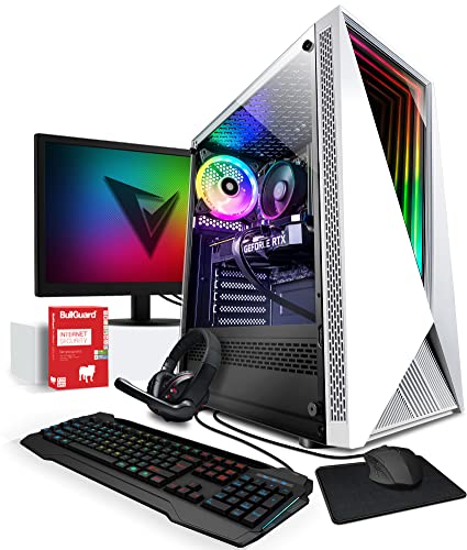 Vibox IV-42 Gaming PC - Monitor-Paket - AMD Ryzen 5 3500 Prozessor - GTX 1660 Ti 6GB Grafikkarte - 16GB RAM - 240GB SSD - 1TB HDD - Windows 10 - WiFi