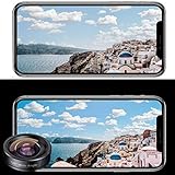 KEYWING Phone Camera Lens 3 in 1 Phone Lens Kit, 198 Fisheye Lens + 120 Super Wide-Angle Lens + 20x Macro Lens for iPhone Samsung Android Smartphone - Image 3